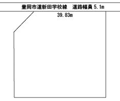 砂治様今森土地 間取図・土地図