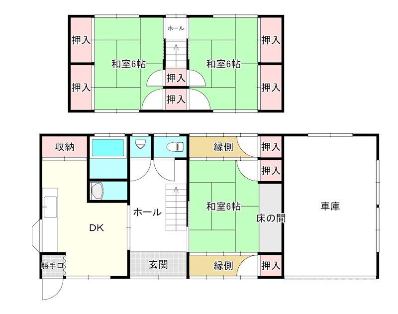 京都府福知山市大江町金屋 間取図・土地図