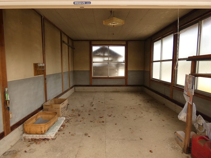 京都府福知山市大江町金屋 現地写真（駐車場）