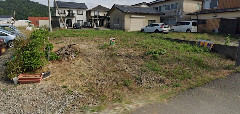 菊池様庄境の土地 現地写真