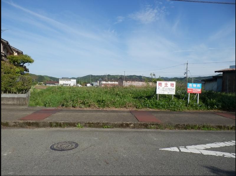 日高町野々庄の土地 現地写真