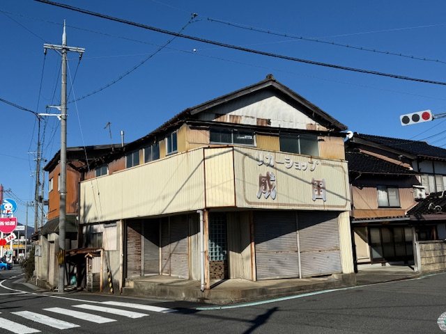 九日市上町の店舗付住居 現地写真
