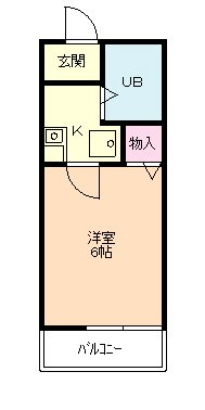 ヴァンキャッスルAB 間取図・土地図