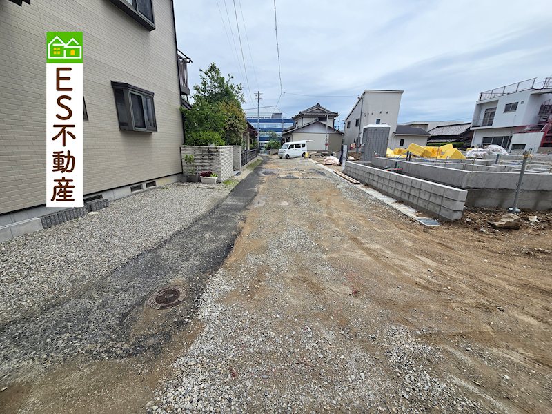 《クレイドルガーデン》大府市朝日町第3　新築分譲住宅　全5棟 現地写真（前面道路含む現地写真）