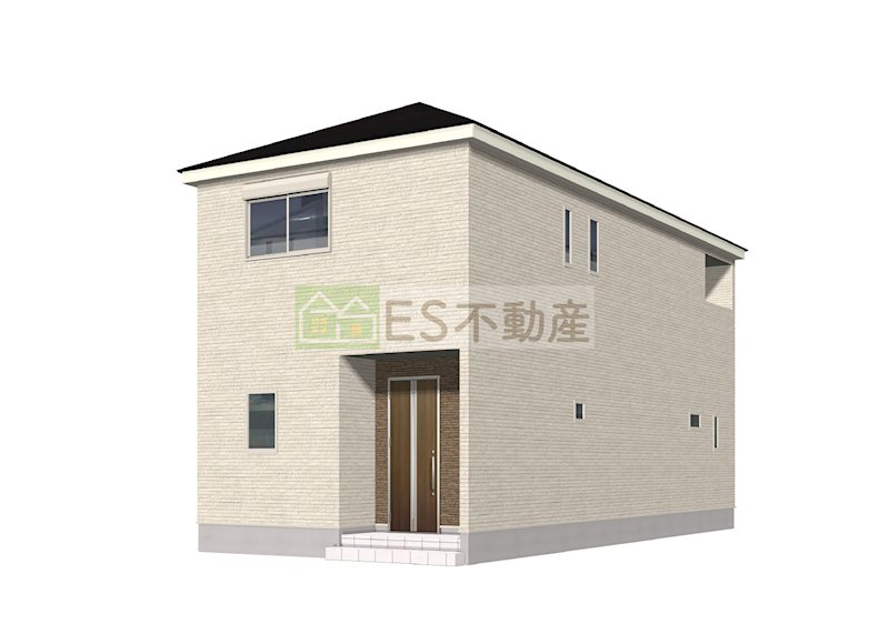 《クレイドルガーデン》大府市朝日町第3　新築分譲住宅　全5棟 完成予想図（外観）