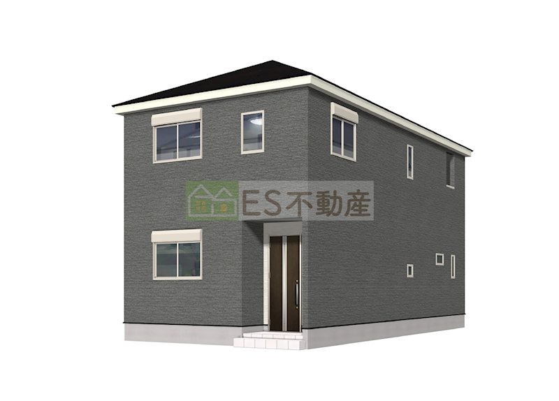 《クレイドルガーデン》大府市朝日町第3　新築分譲住宅　全5棟 完成予想図（外観）