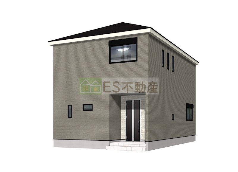 《クレイドルガーデン》大府市朝日町第3　新築分譲住宅　全5棟 完成予想図（外観）
