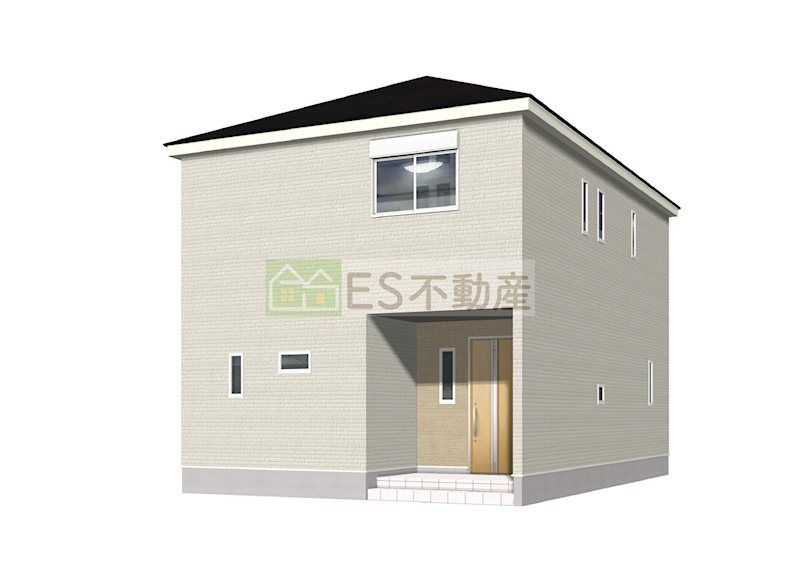 《クレイドルガーデン》大府市朝日町第3　新築分譲住宅　全5棟 完成予想図（外観）