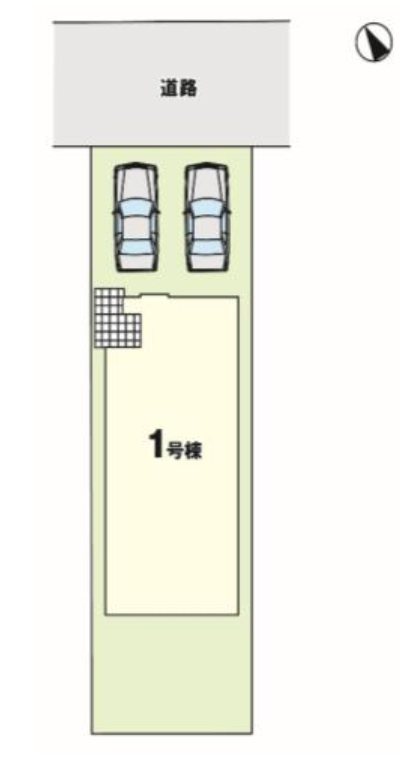 《LIGARE-KIS》緑区鳴海町3期　新築分譲住宅　限定1棟 区画図