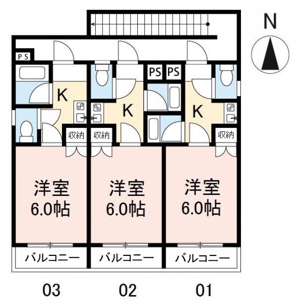 フリーダム花園 間取り図