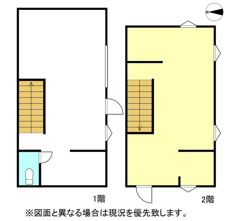 高松市六条町事務所 間取り図