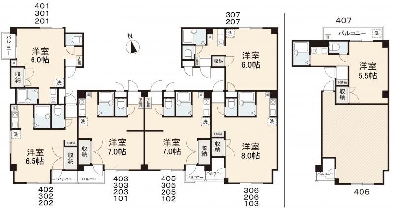 プリムローズ（三木町） 間取り図