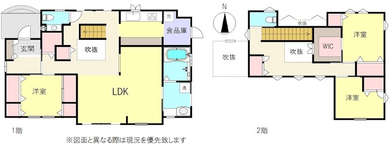 高松市三谷町中古戸建 間取り