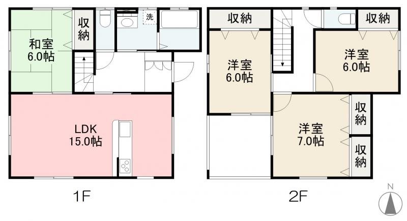 MH三木町邸 間取り