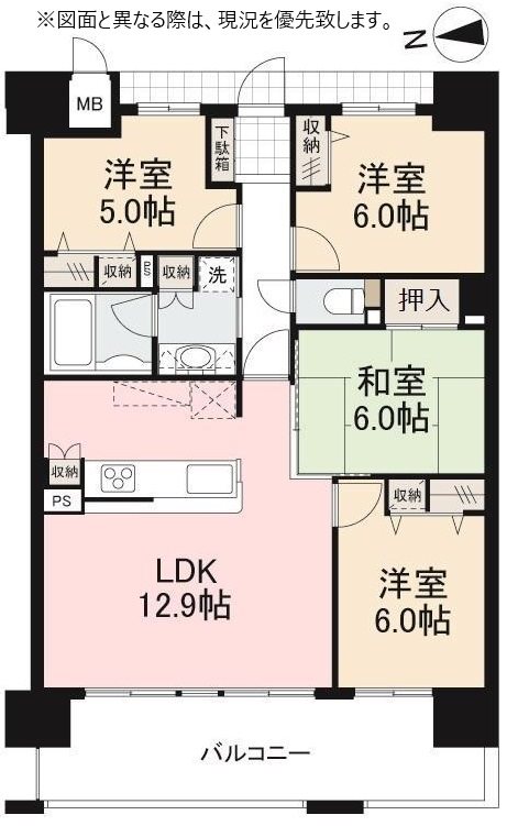 アルファステイツ高松駅前 間取り図