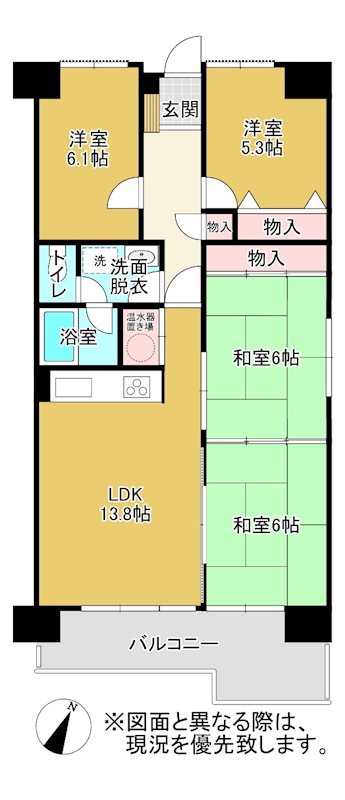 アイランドコート塩屋海岸 間取図・土地図
