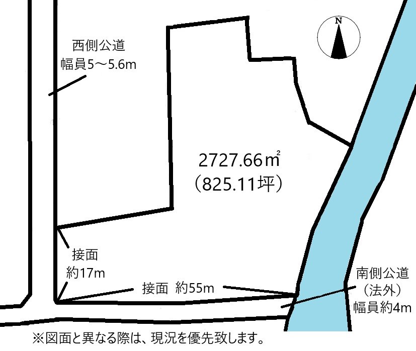 国分寺町新名売り土地 間取り図