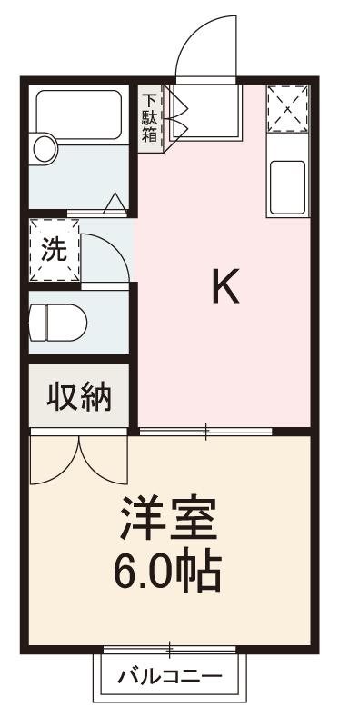 Elvita仏生山 間取り図