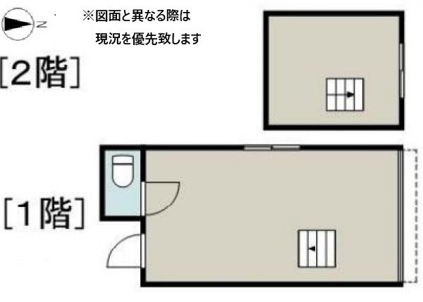RENTベイパークA棟 間取り図