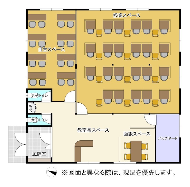 多度津町本通テナント 間取り図