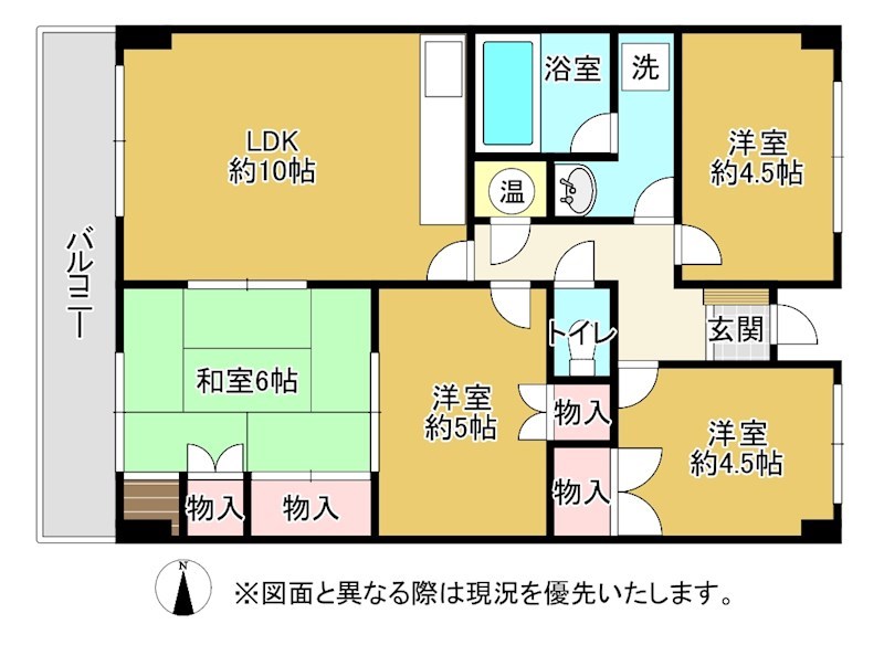 労住協第21西宝町ニューマンション 間取図・土地図