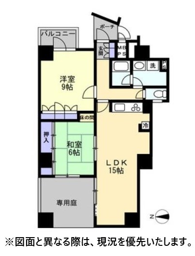 朝日プラザアーバンコア高松Ⅱ 間取り図