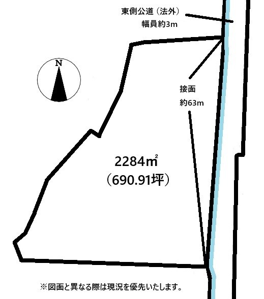 木田郡三木町田中売り土地 間取り