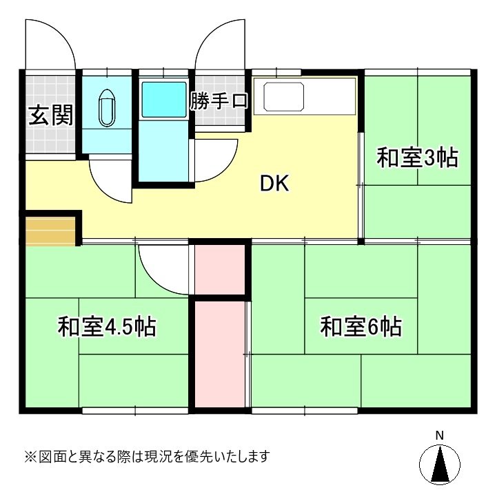 高松市高松町戸建借家（9棟） 間取り
