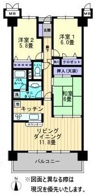 アルファステイツ太田Ⅲ 間取り