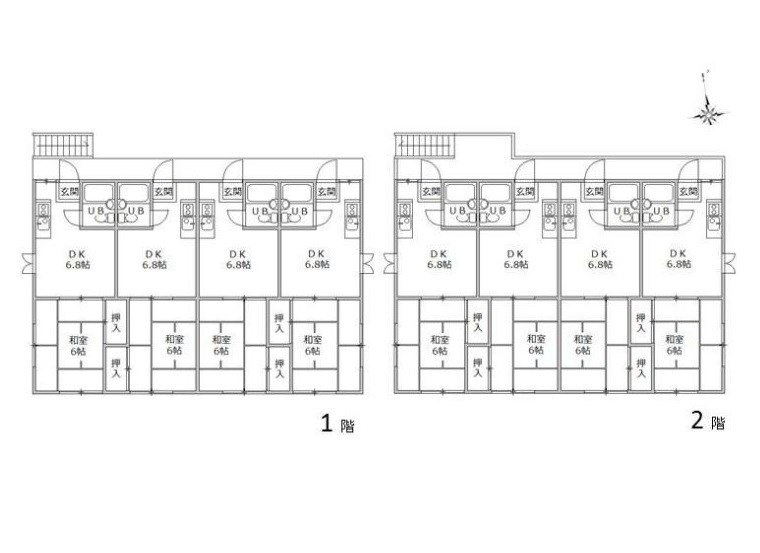 東京都東久留米市小山２丁目 間取図・土地図