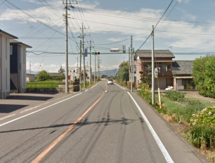 埼玉県児玉郡上里町帯刀 現地写真（前面道路含む現地写真）