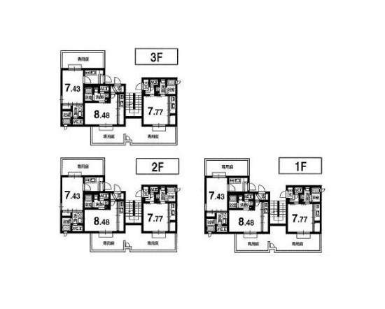 千葉県船橋市西船２丁目 間取図・土地図