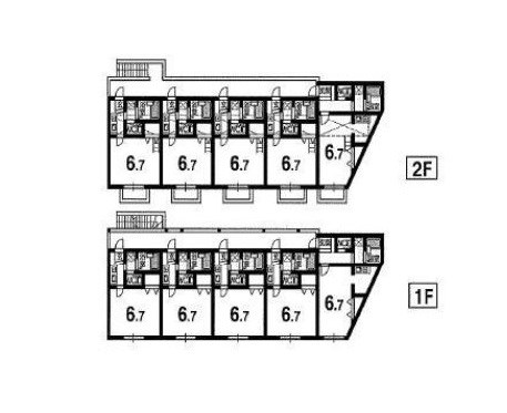 千葉県船橋市西船２丁目 間取図・土地図