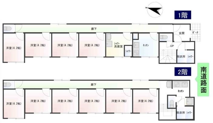 東京都大田区池上６丁目 間取図・土地図