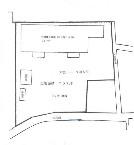 埼玉県所沢市林１丁目 間取図・土地図