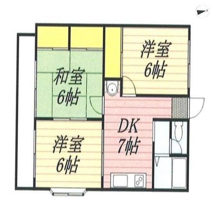 千葉県茂原市上林 間取図・土地図