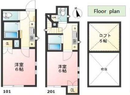 東京都墨田区墨田５丁目 間取図・土地図
