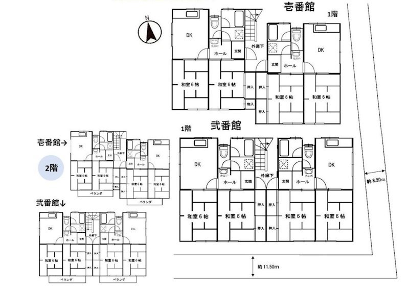 神奈川県茅ヶ崎市浜之郷 間取図・土地図
