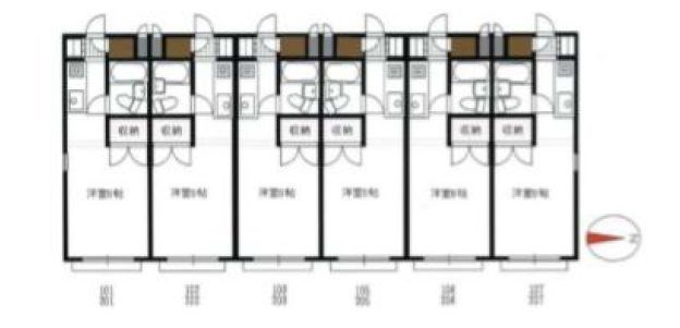 東京都小平市学園西町２丁目 間取図・土地図