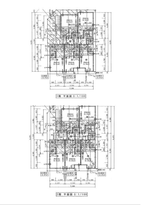 神奈川県横浜市鶴見区寛政町 間取図・土地図