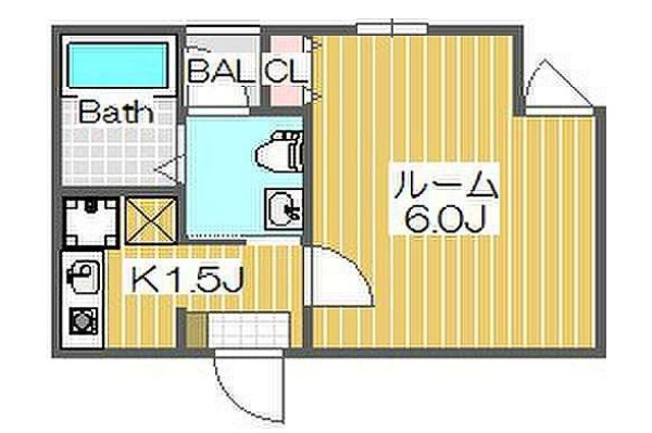 神奈川県横浜市神奈川区七島町 間取図・土地図