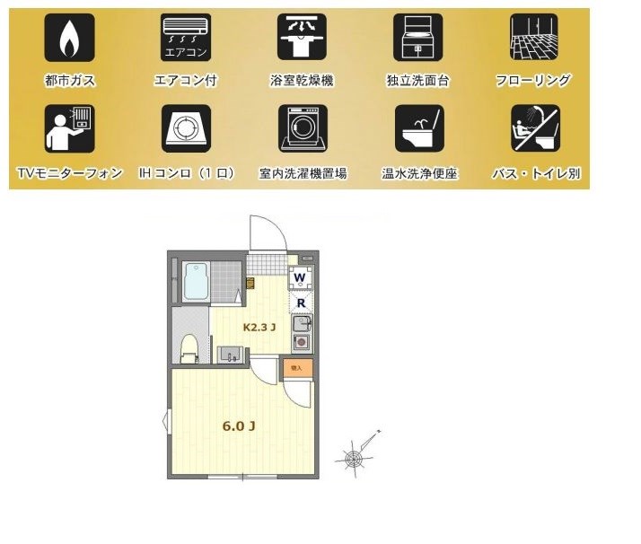 神奈川県横浜市鶴見区東寺尾中台 間取図・土地図