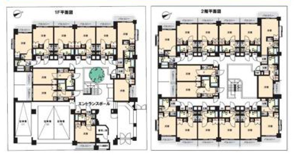 千葉県市川市新井２丁目 間取図・土地図