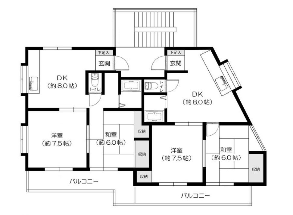 神奈川県横浜市港南区野庭町 間取図・土地図