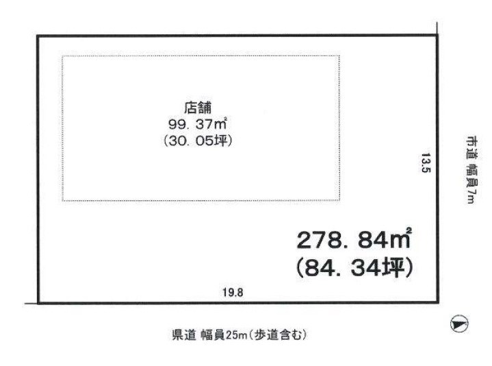 千葉県木更津市江川 区画図