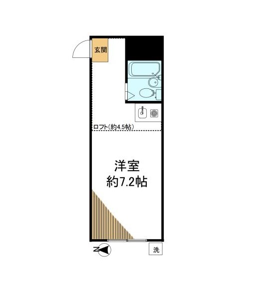 東京都文京区大塚５丁目 間取図・土地図