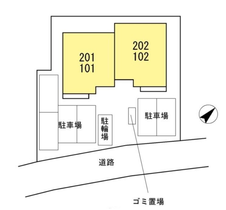 東京都武蔵村山市岸２丁目 区画図
