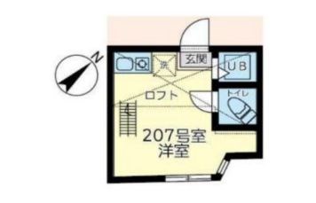神奈川県横浜市神奈川区栄町 間取図・土地図