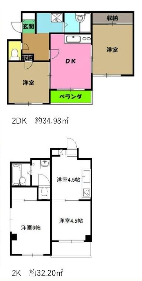 東京都八王子市子安町１丁目 間取図・土地図