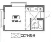 東京都府中市若松町２丁目 間取図・土地図